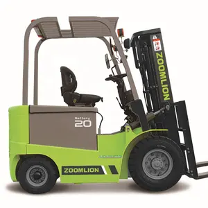 Zoomlion fabrika elektrikli forklift FB20 2.0 ton pil fork lift