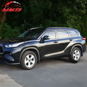 Pare-soleil et pare-pluie en acrylique pour Toyota Highlander 20-25, à installer dans les canaux des fenêtres - Product Image 2