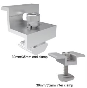 Système de montage de panneaux solaires sur <span class=keywords><strong>toit</strong></span> de <span class=keywords><strong>terrasse</strong></span>, système de fixation de panneaux photovoltaïques sur tuiles de <span class=keywords><strong>toit</strong></span> en béton, système de fixation de <span class=keywords><strong>toit</strong></span> métallique pour carport - Product Image 6