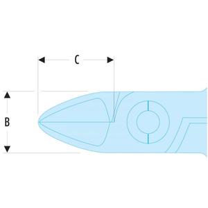 Micro-Technologie FACOM - 426.MT®Pince coupante ''longue mince'' avec jeu-Pince et coupe électronique EAN 3148511758908 - Product Image 2