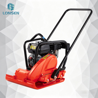 Compacteur de sol vibrant autoporté Mikasa Style MS90, plaque en fonte de 90 kg, moteur à essence, moment de charge élevé, pour la construction