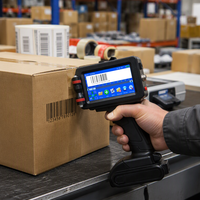 Printer Inkjet Genggam Portabel 12.7mm Harga Grosir, Mudah Dioperasikan, untuk Penomoran, Pengkodean Tanggal, Label, dan Pencetakan di Kulit