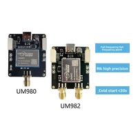 Carte de développement de module de positionnement multi-fréquence RTK GNSS GPS&BDS UM980/UM982 à double antenne avec orientation 4G et positionnement au centimètre près