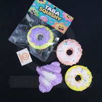 Nouveaux jouets en peluche mochi à presser, jouets mochi en forme d'animaux, squishies Taba, beignets, croissants, mochi, jouets anti-stress, doux pour adultes et enfants
