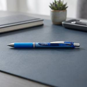Pentel EnerGel Xm <b>Retractable</b> 0.25mm Blue Gel <b>Pen</b> Geltintenroller" - Product Image 2