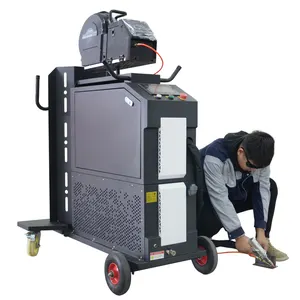 Tích hợp cầm tay sợi Laser thợ hàn 1000W 1500W 2000W 3 trong 1 Laser Cleaner thợ hàn cắt 4 trong 1 máy hàn laser cho SS