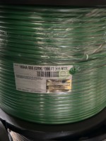 Câble coaxial d'origine Belden 1694A 75 ohms RG-6/U 18 AWG Solid BC 12G-SDI 4K UHD pour vidéo numérique 305m