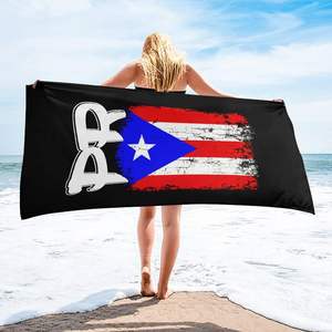 Meilleures ventes Populaire Soft Lady Design Microfibre Puerto Rico Serviettes <span class=keywords><strong>de</strong></span> <span class=keywords><strong>plage</strong></span> Confortable Imprimé Impression Serviette <span class=keywords><strong>de</strong></span> <span class=keywords><strong>plage</strong></span> - Product Image 2