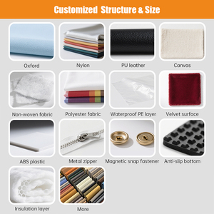 Organizador Plegable de Lujo para Asiento Trasero de Coche QEEPEI de Alta Calidad con Logo Personalizado, Cuero PU Impermeable y Mesa de Bandeja - Product Image 6