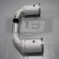 Tuyau de descente direct usine pour Porsche 911 Carrera Targa 992 3.0T – Échappement haute performance de course avec isolation