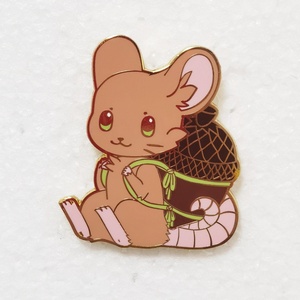 Pin Metálico Chapado en Oro Antiguo al por Mayor Sin Pedido Mínimo, Bonito Diseño de Perro y Conejo, Personalizable con Logotipo, Dibujos Animados, Animales, Anime - Product Image 2