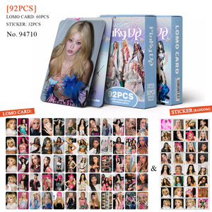 92 Piezas/set de Tarjetas Holográficas del Nuevo Álbum de Katseye, PINKY up, con Imágenes de DANIELA, SOPHIA, YOONCHAE, <span class=keywords><strong>MANON</strong></span>, Impresión HD Clara, Fotografías de Celebridades para Fans - Product Image 3