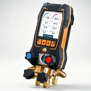 Manómetro Electrónico Multicanal para Refrigerantes Testo 558s, Medidor Digital de Vacío de 0-100 kg para Comisiónamiento de HVAC - Product Image 6