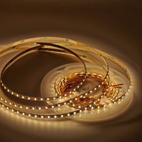 Bande lumineuse LED 3 broches 2835 3 fils double blanc réglable CCT Dimmable Température de couleur réglable