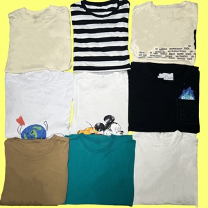 F3 all'ingrosso <span class=keywords><strong>usato</strong></span> di marca <span class=keywords><strong>vestiti</strong></span> e pantaloni di seconda mano marchiato t Shirt codice con cappuccio borsa per gli uomini e le donne - Product Image 6