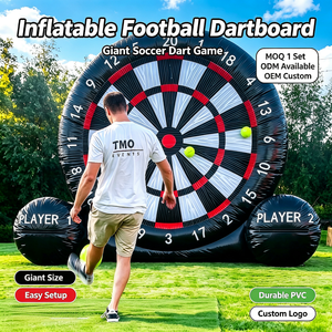 Cible de fléchettes de football en velcro pour enfants et adultes, en PVC épaissi et renforcé, pour la location commerciale en gros - Product Image 1