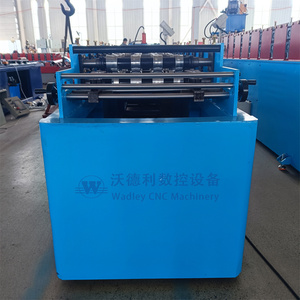 เครื่องขึ้นรูปม้วนทรงสี่เหลี่ยมคางหมูหลังคาหุ้มแผงผนังความเร็วสูง - Product Image 5