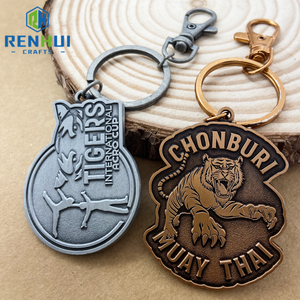 Venta al por mayor pedido personalizable llavero Metal promoción publicidad turística esmalte Llaveros De Metal recuerdo llaveros - Product Image 4