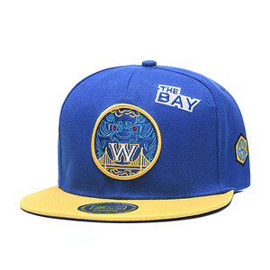 Unisex <span class=keywords><strong>cappello</strong></span> a tesa piatta per adulti ricamato con disegno da guerriero parasole in Denim per sport all'aria aperta-commercio all'ingrosso della fabbrica di basket Baseball - Product Image 1