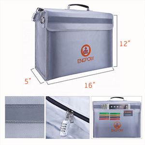 CUSTOM Large Fireproof <b>Document</b> <b>Bag</b> A4 File Holder Tablet Stand Mini Daily Use Money/Cash <b>Bag</b> Newly Released Travel <b>Bag</b> - Product Image 5