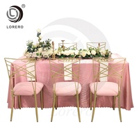 Nappe carrée en polyester rose pour mariage, fête, hôtel, banquet, décoration d'événements