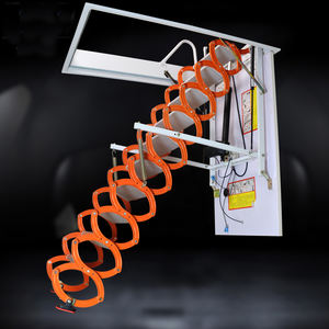 El mejor <span class=keywords><strong>precio</strong></span> para <span class=keywords><strong>escalera</strong></span> plegable <span class=keywords><strong>de</strong></span> ático eléctrico <span class=keywords><strong>de</strong></span> <span class=keywords><strong>aluminio</strong></span> naranja para escaleras y andamios <span class=keywords><strong>de</strong></span> uso doméstico - Product Image 3