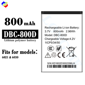 Vente directe d'usine de <span class=keywords><strong>batterie</strong></span> de remplacement 3.7V 800mAh DBC-800D pour <span class=keywords><strong>Doro</strong></span> 6021 6030. - Product Image 2