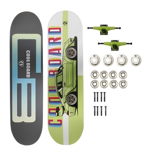 JIESEN - Patineta Profesional de Madera de Arce de 8.0 Pulgadas, Patineta de Doble Curvatura de Alta Gama, Patineta Completa Popular - Product Image 1