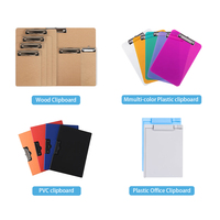 Bloc-notes d'examen en carton rigide de qualité supérieure, format lettre, en bois MDF A4, presse-papiers pour menu de restaurant