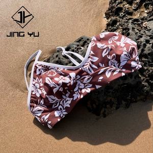 Maillots de bain personnalisés de haute qualité avec logo, maillots de bain personnalisés à lacets, micro bikinis de luxe en nylon recyclé - Product Image 5