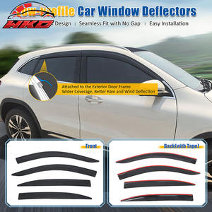 แผ่นบังแดดแบบติดตั้งง่ายสำหรับรถฮอนด้าแอคคอร์ด ปี 2013-2017 รุ่นซีดาน แบบ Low Profile - Product Image 3