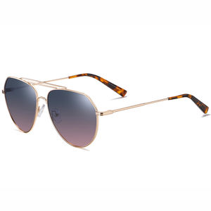 VASHAP piloto de 3345 gafas de sol UV400 metal vintage mujeres hombres gafas de sol retro plana polarizada tonos - Product Image 6