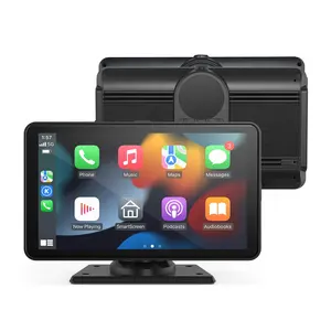 Ottocast taşınabilir 7 "kablosuz carplay Apple CarPlay & tüm araçlar için Android Auto Car radyo dokunmatik ekran