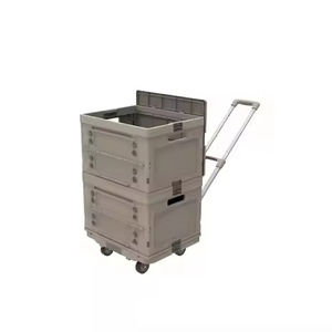 Grosir truk tangan lipat bersertifikat GS, Logo kustom/warna, beban 60kg, untuk rantai Supermarket/Hotel/ritel - Product Image 1