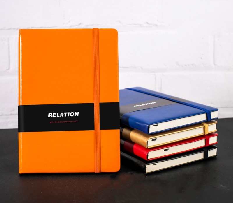 Wholesale Portable A5 PU Leather Hardcover