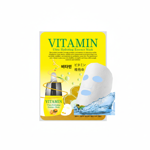 Paquete de hojas faciales de vitaminas de fabricación coreana Malie, producto hidratante de buena calidad para cara y cuello, diseño de belleza CEJ - Product Image 2