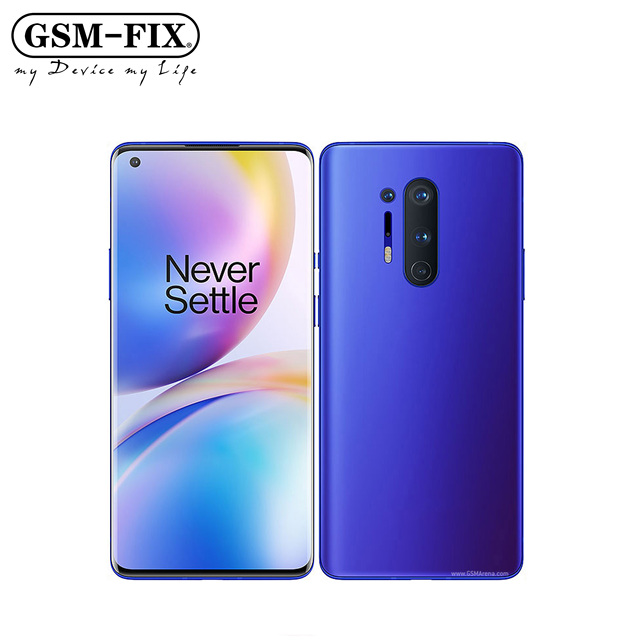 GSM-FIX Global ROM Original for OnePlus 8 Pro 8/12GB 256GB Snapdragon 8 Gen1 6.7'' 120Hz Camera Fast Charger 4510 MAh Cellphone