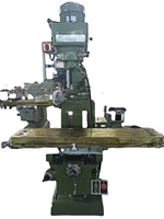 Fraiseuse verticale multifonctionnelle de petite taille M4, fourniture directe d'usine, dimensions 254*1270mm