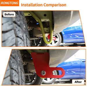 Gancho de <span class=keywords><strong>remolque</strong></span> de barra de parachoques delantero de coche nuevo para Suzuki <span class=keywords><strong>Jimny</strong></span> 2019 2020 2021 + Accesorios de acoplador de <span class=keywords><strong>remolque</strong></span> de parachoques - Product Image 4