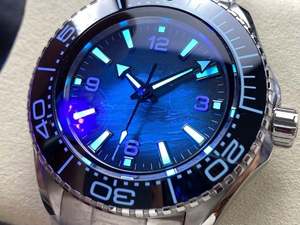 Reloj de Buceo Mecánico Automático de Lujo al por Mayor, de la Mejor Calidad, con Movimiento Integrado 8912 y Bisel de Cerámica Azul - Product Image 2