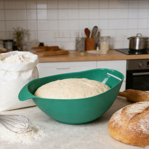 Bol de cuisson pliable en silicone antiadhésif résistant à la chaleur pour micro-ondes, idéal pour la cuisson du poisson et la préparation culinaire - Product Image 1