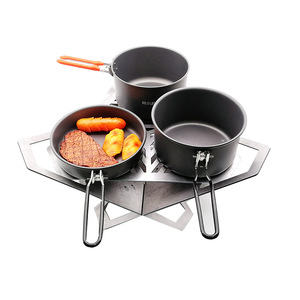 เตาผิงไม้กลางแจ้งแบบกำหนดเองสำหรับตั้งแคมป์ในสวน - Product Image 6
