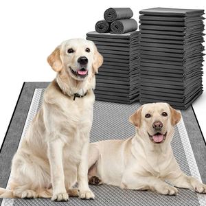 Eco-Friendly Black Pe Film Built-In Charcoal Bamboo Carbon Pet Training <b>Pads</b> for Puppy Pee - Product Image 3