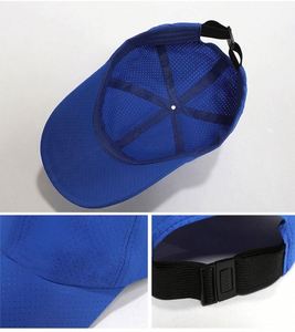 Custom Outdoor Summer Quick-Drying <b>Sunscreen</b> & Breathable Quick Dry Hats Embroidery Logo Perforated Soft Baseball Cap - Product Image 6