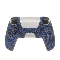 En stock Coque de protection en silicone de couleur vive Antidérapante Housse en caoutchouc pour manette sans fil PS5