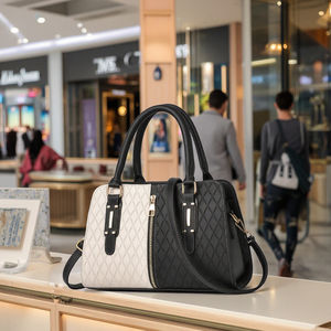 Nouvelle mode atmosphère européenne américaine grande capacité dames sac à main fermeture à glissière tendance réglage Messenger sac à bandoulière - Product Image 2