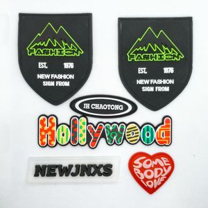 OEM özel Logo 3D kabartmalı yumuşak PVC yamalar 3D kauçuk yama şapkalar için özelleştirilebilir Logo - Product Image 5