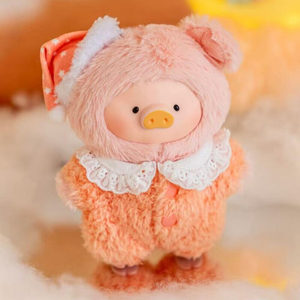 Porte-clés en peluche série Pig LuLu Dreams, 10 cm, avec anneau pour sac et décoration - Product Image 2