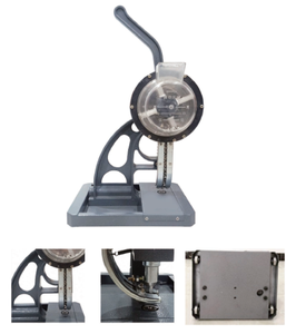 <strong>Manual</strong> <strong>Hand</strong> <strong>Press</strong> Eyelet Punching <strong>Machine</strong> for PVC Flex Banner Curtain with Aluminium Button New - Product Image 1