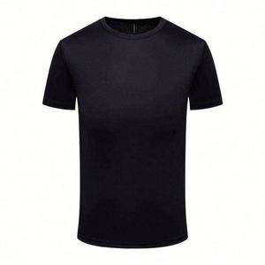 Casual Jersey Fabric Blank Design T-Shirt Soft Polyester Heat-Transfer Printed Custom Logo Quick Dry Fit Men - Product Image 5